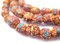 The Bead Chest Mala Meditation Beads - 108 Inlaid Prayer Beads for Yoga, Necklace, Jewelry (8mm, Rudraksha)